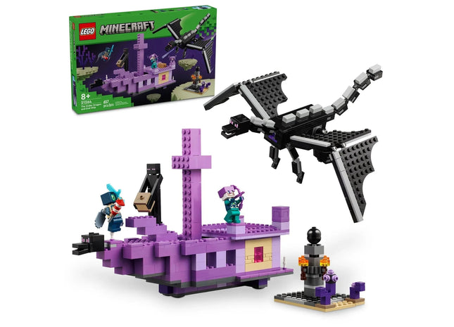 Gamers Guild AZ Lego Lego: Minecraft: The Ender Dragon and End Ship Toyhouse