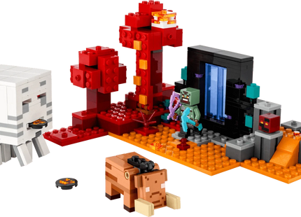 Gamers Guild AZ Lego Lego: Minecraft: The Nether Portal Ambush Toyhouse