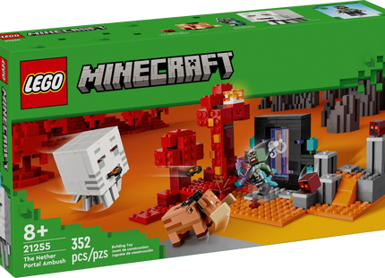 Gamers Guild AZ Lego Lego: Minecraft: The Nether Portal Ambush Toyhouse