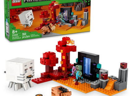 Gamers Guild AZ Lego Lego: Minecraft: The Nether Portal Ambush Toyhouse