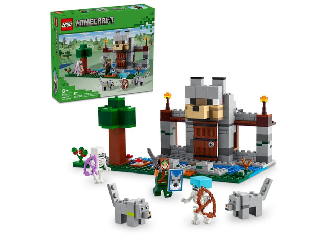 Gamers Guild AZ Lego Lego: Minecraft: The Wolf Stronghold Toyhouse