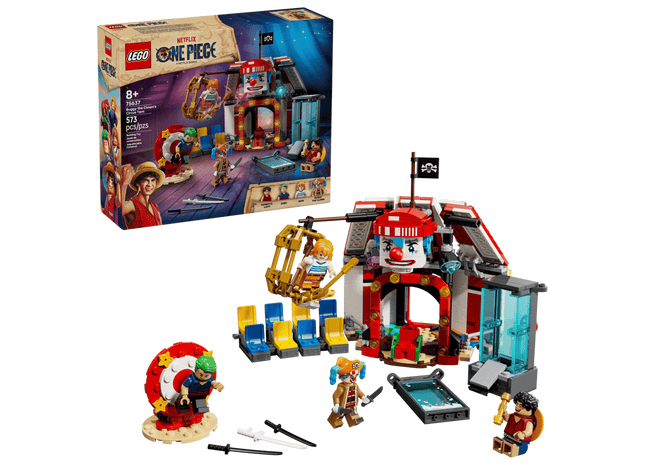 Gamers Guild AZ Lego Lego: One Piece – Buggy the Clown's Circus Tent (75637) Toyhouse