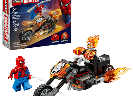 Gamers Guild AZ Lego Lego: Spider-Man vs. Ghost Rider Motorcycle (76335) Toyhouse