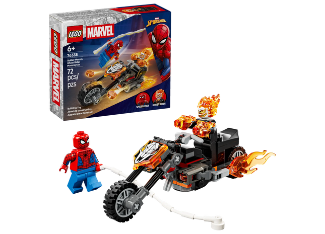 Gamers Guild AZ Lego Lego: Spider-Man vs. Ghost Rider Motorcycle (76335) Toyhouse