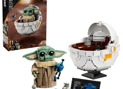 Gamers Guild AZ Lego Lego: Star Wars: Grogu with Hover Pram Toyhouse
