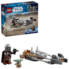 Gamers Guild AZ Lego Lego: Star Wars - The Mandalorian & Grogu's Speeder Bike (75436) Toyhouse