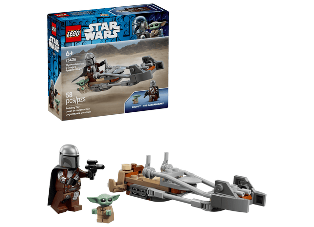 Gamers Guild AZ Lego Lego: Star Wars - The Mandalorian & Grogu's Speeder Bike (75436) Toyhouse