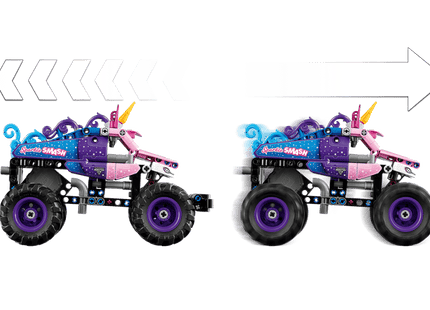 Gamers Guild AZ Lego LEGO: Technic - Monster Jam Sparkle Smash Pull-Back (42220) Discontinue
