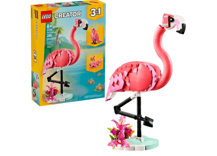 Gamers Guild AZ Lego Lego: Wild Animals 3-in-1: Pink Flamingo Toyhouse