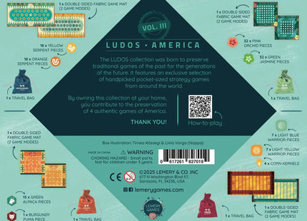 Gamers Guild AZ Lemery Games LUDOS America Collection (Pre-Order) Quartermaster Direct