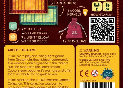 Gamers Guild AZ Lemery Games Puluc (LUDOS America Collection) (Pre-order) Quartermaster Direct