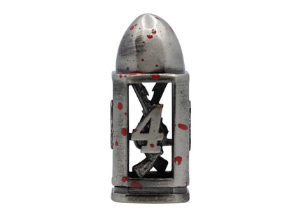 Gamers Guild AZ Let's Play Games LPG Dice: Bullet RPG Set - Bloodied Metal (Pre-Order) AGD
