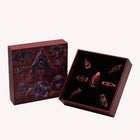 Gamers Guild AZ Let's Play Games LPG Dice: Bullet RPG Set - Red (Pre-Order) AGD