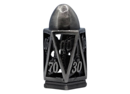 Gamers Guild AZ Let's Play Games LPG Dice: Bullet RPG Set - Silver (Pre-Order) AGD