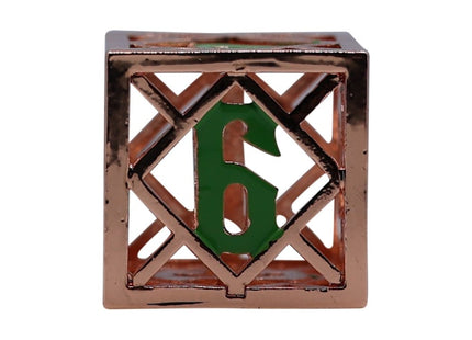 Gamers Guild AZ Let's Play Games LPG Dice: Diamond RPG Set - Copper/Green (Pre-Order) AGD
