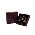 Gamers Guild AZ Let's Play Games LPG Dice: Diamond RPG Set - Copper/Green (Pre-Order) AGD