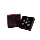 Gamers Guild AZ Let's Play Games LPG Dice: Diamond RPG Set - Gold/Blue (Pre-Order) AGD
