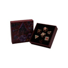 Gamers Guild AZ Let's Play Games LPG Dice: Diamond RPG Set - Gold/Red (Pre-Order) AGD
