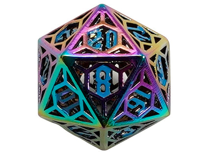 Gamers Guild AZ Let's Play Games LPG Dice: Diamond RPG Set - Rainbow/Blue (Pre-Order) AGD