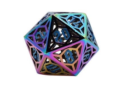 Gamers Guild AZ Let's Play Games LPG Dice: Diamond RPG Set - Rainbow/Blue (Pre-Order) AGD