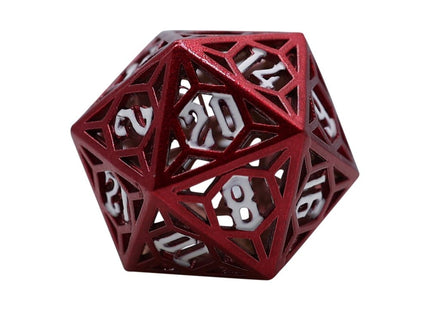 Gamers Guild AZ Let's Play Games LPG Dice: Diamond RPG Set - Red/White (Pre-Order) AGD