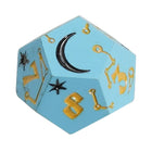 Gamers Guild AZ Let's Play Games LPG Dice: Dual D12 Fate Set - Mage (Aqua/Gold) Rogue (Green/Blue) (Pre-Order) AGD