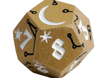 Gamers Guild AZ Let's Play Games LPG Dice: Dual D12 Fate Set - Mage (Gold/White) Rogue (Purple/Pink) (Pre-Order) AGD
