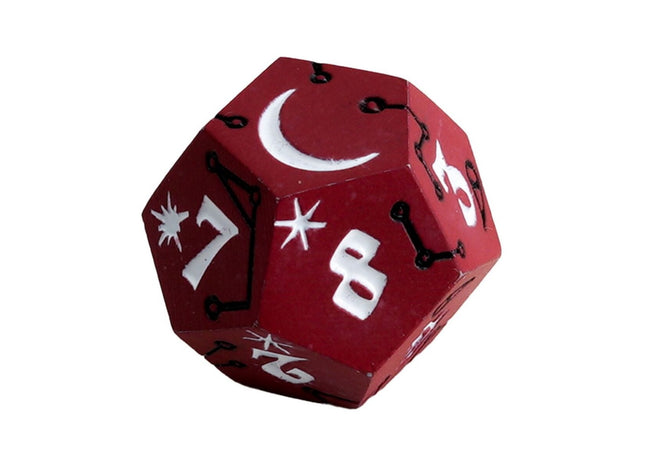 Gamers Guild AZ Let's Play Games LPG Dice: Dual D12 Fate Set - Mage (Red/White) Rogue (Black/Yellow) (Pre-Order) AGD