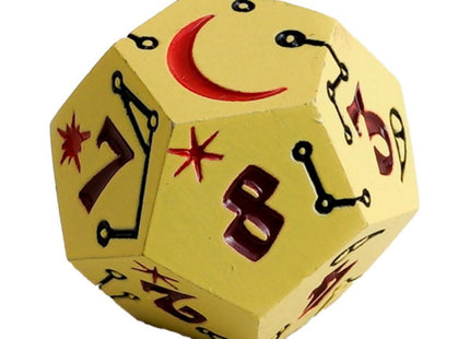 Gamers Guild AZ Let's Play Games LPG Dice: Dual D12 Fate Set - Mage (Yellow/Red) Rogue (Black/Red) (Pre-Order) AGD