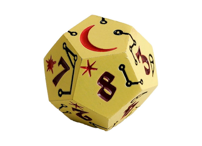 Gamers Guild AZ Let's Play Games LPG Dice: Dual D12 Fate Set - Mage (Yellow/Red) Rogue (Black/Red) (Pre-Order) AGD