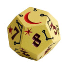 Gamers Guild AZ Let's Play Games LPG Dice: Dual D12 Fate Set - Mage (Yellow/Red) Rogue (Black/Red) (Pre-Order) AGD
