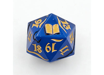 Gamers Guild AZ Let's Play Games LPG Dice: Dual Spindown Mage - Blue/Gold Black/Red (Pre-Order) AGD