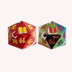 Gamers Guild AZ Let's Play Games LPG Dice: Dual Spindown Mage - Red/Yellow Rainbow/Red (Pre-Order) AGD