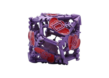 Gamers Guild AZ Let's Play Games LPG Dice: Heart RPG Set - Purple/Red (Pre-Order) AGD