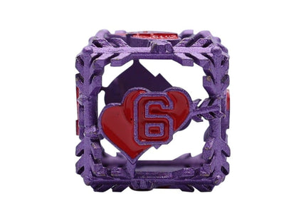 Gamers Guild AZ Let's Play Games LPG Dice: Heart RPG Set - Purple/Red (Pre-Order) AGD