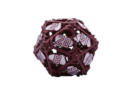 Gamers Guild AZ Let's Play Games LPG Dice: Heart RPG Set -Red/White (Pre-Order) AGD