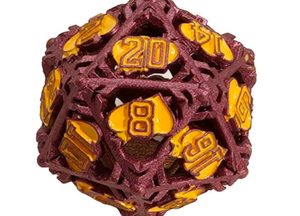 Gamers Guild AZ Let's Play Games LPG Dice: Heart RPG Set - Red/Yellow (Pre-Order) AGD