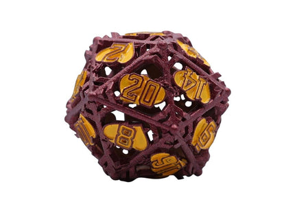 Gamers Guild AZ Let's Play Games LPG Dice: Heart RPG Set - Red/Yellow (Pre-Order) AGD