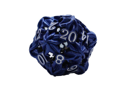 Gamers Guild AZ Let's Play Games LPG Dice: Leaf RPG Set - Blue/White (Pre-Order) AGD