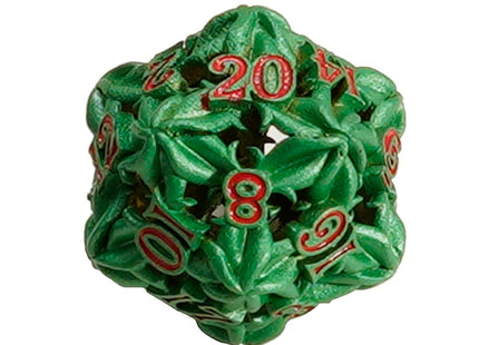 Gamers Guild AZ Let's Play Games LPG Dice: Leaf RPG Set - Green/Red (Pre-Order) AGD
