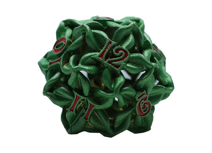 Gamers Guild AZ Let's Play Games LPG Dice: Leaf RPG Set - Green/Red (Pre-Order) AGD
