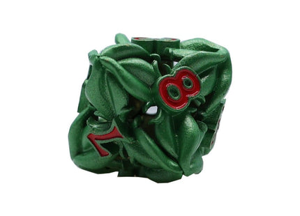 Gamers Guild AZ Let's Play Games LPG Dice: Leaf RPG Set - Green/Red (Pre-Order) AGD