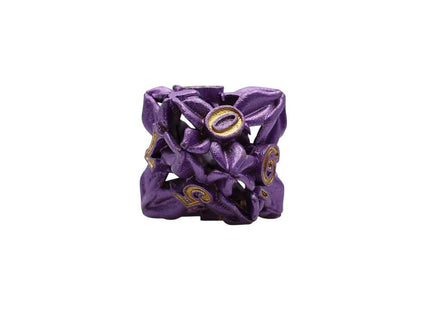 Gamers Guild AZ Let's Play Games LPG Dice: Leaf RPG Set - Purple/Gold (Pre-Order) AGD