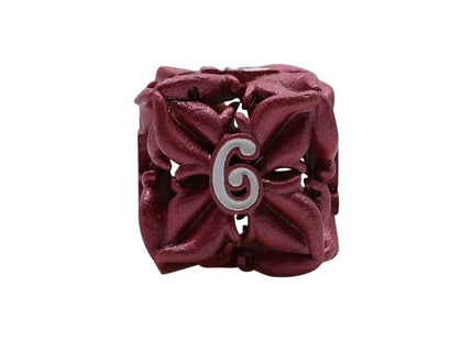 Gamers Guild AZ Let's Play Games LPG Dice: Leaf RPG Set - Red/White (Pre-Order) AGD