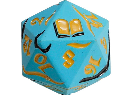 Gamers Guild AZ Let's Play Games LPG Dice: Mage RPG Set - Aqua/Gold (Pre-Order) AGD