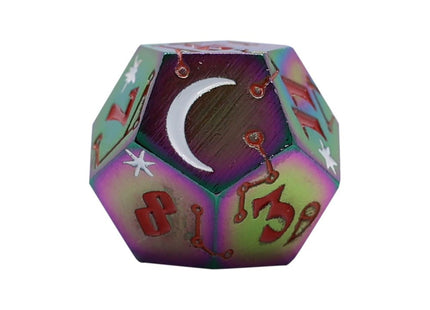 Gamers Guild AZ Let's Play Games LPG Dice: Mage RPG Set - Rainbow/Red (Pre-Order) AGD