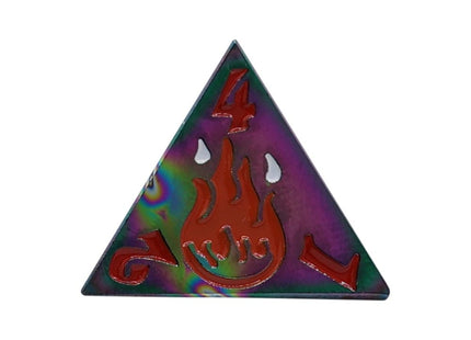 Gamers Guild AZ Let's Play Games LPG Dice: Mage RPG Set - Rainbow/Red (Pre-Order) AGD