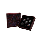 Gamers Guild AZ Let's Play Games LPG Dice: Mage RPG Set - Silver/Orange (Pre-Order) AGD