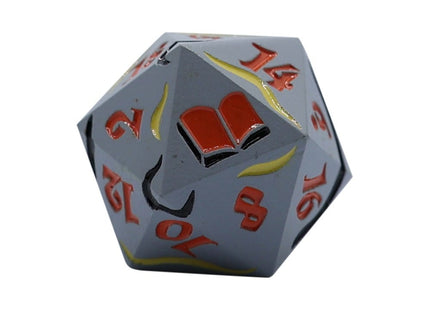 Gamers Guild AZ Let's Play Games LPG Dice: Mage RPG Set - Silver/Orange (Pre-Order) AGD