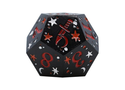 Gamers Guild AZ Let's Play Games LPG Dice: Rogue RPG Set - Black/Red (Pre-Order) AGD